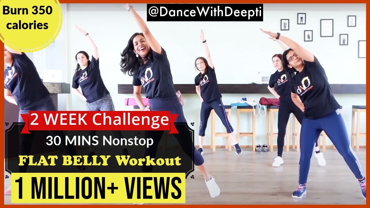 Dwd 107 30mins Daily Belly Fat Burn Workout Easy Exercise To Lose